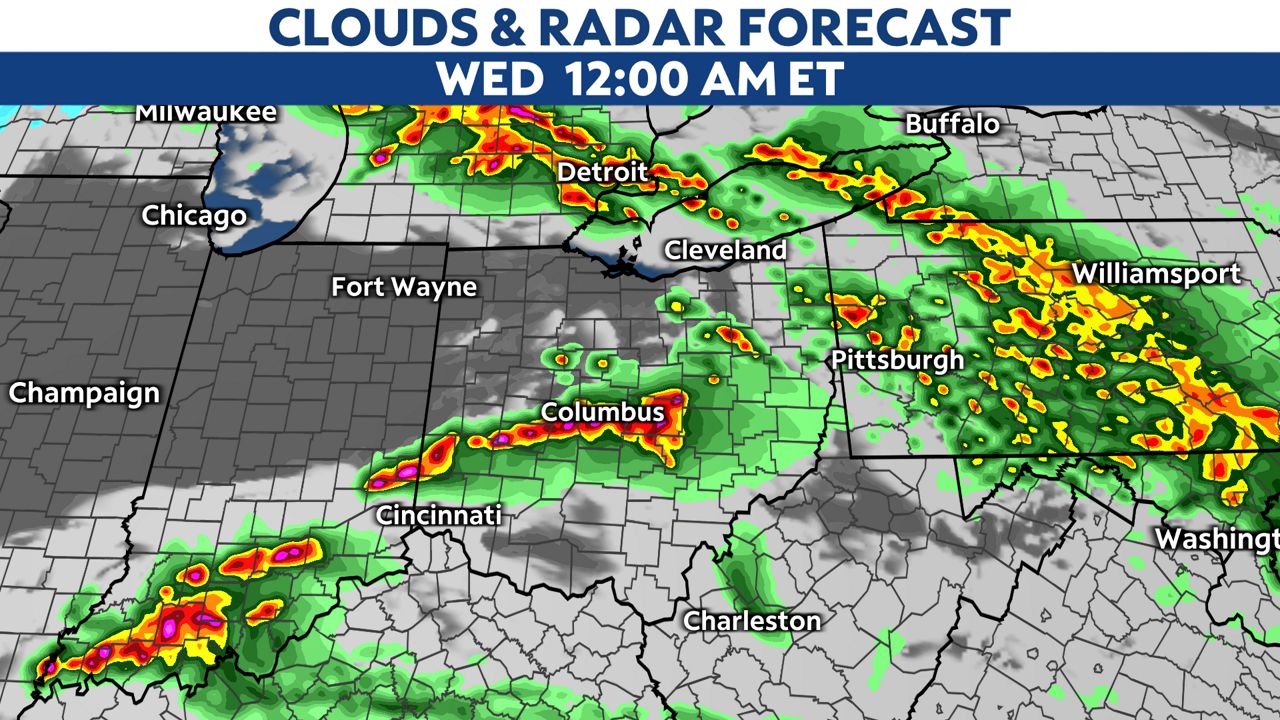 Severe threat continues this morning